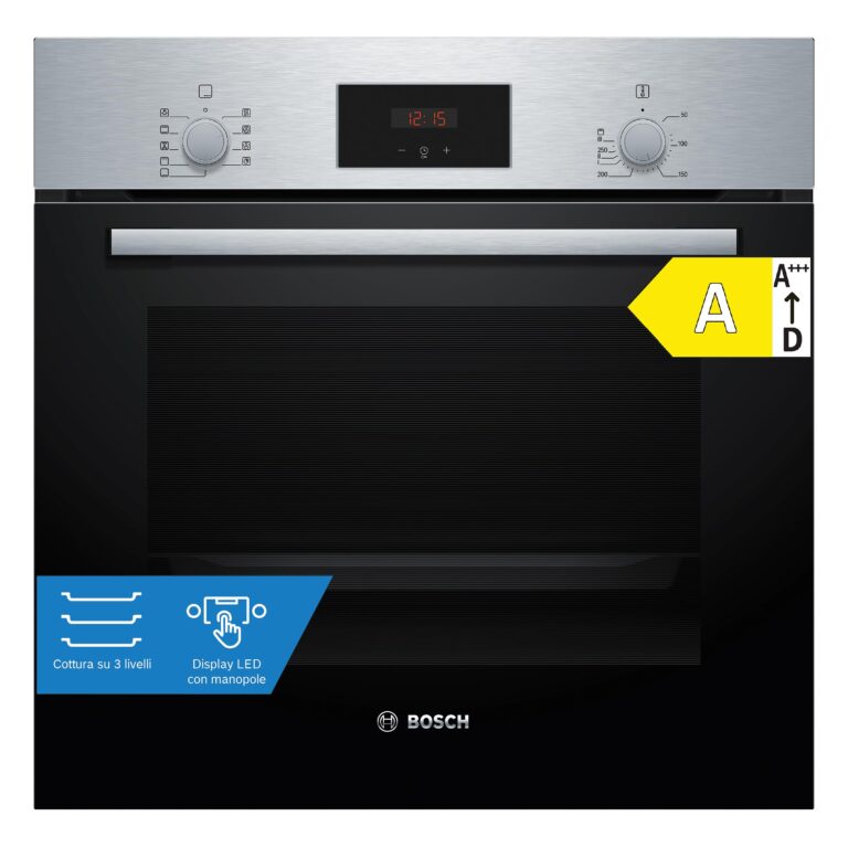 Bosch HBF114BS1 Serie 2 Forno da incasso con display LED