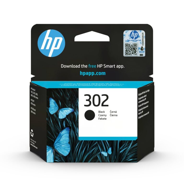 HP 302 Nero Cartuccia Originale 190 pagine per DeskJet ed Envy
