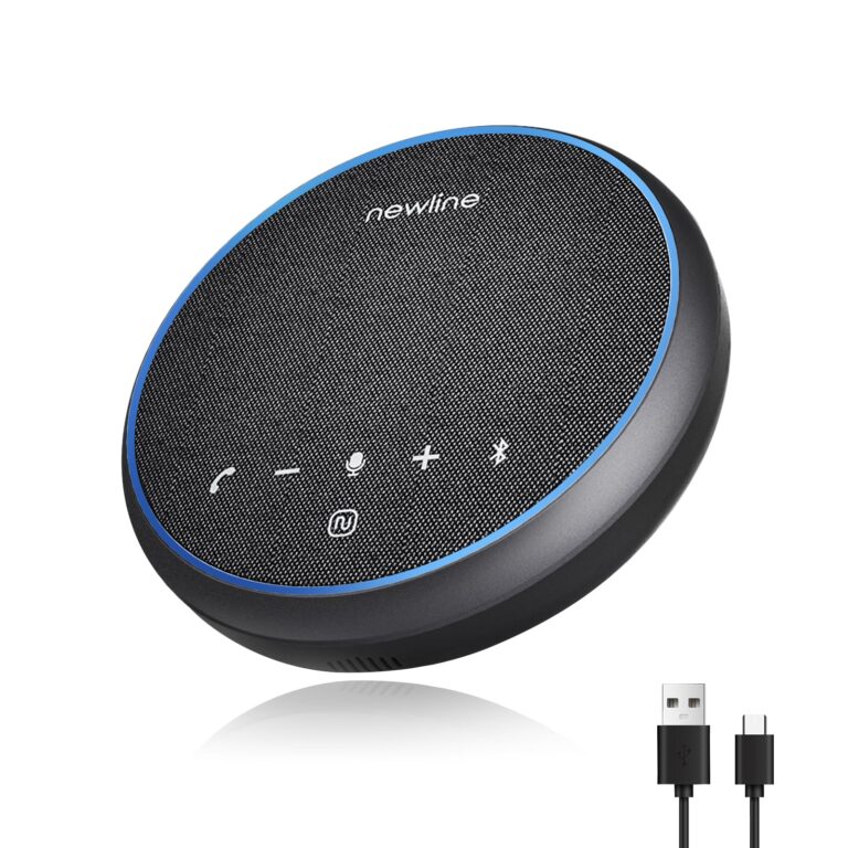 N newline Altoparlante per Conferenze Microfono Bluetooth USB per Pc, cancellazione del rumore, r...