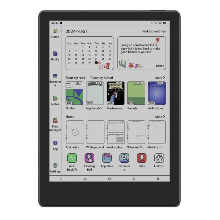 Meebook M8C E-Reader 7,8" con Android 14, Schermo Kaleido 3 300 PPI, Processore Octa-Core, 4GB+64GB, Doppio Micro/Altoparl...