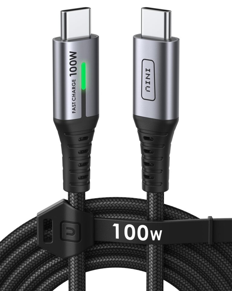 INIU Cavo USB-C 100W PD 5A Ricarica Rapida 2 metri