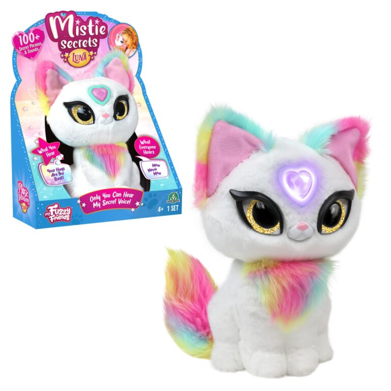 Mistie Secrets - Peluche interattivo parlante che svela segreti