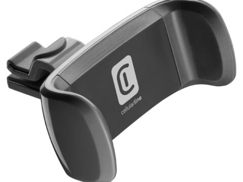 Cellularline Spin Air Supporto Smartphone da Auto per Bocchette Aria 360°