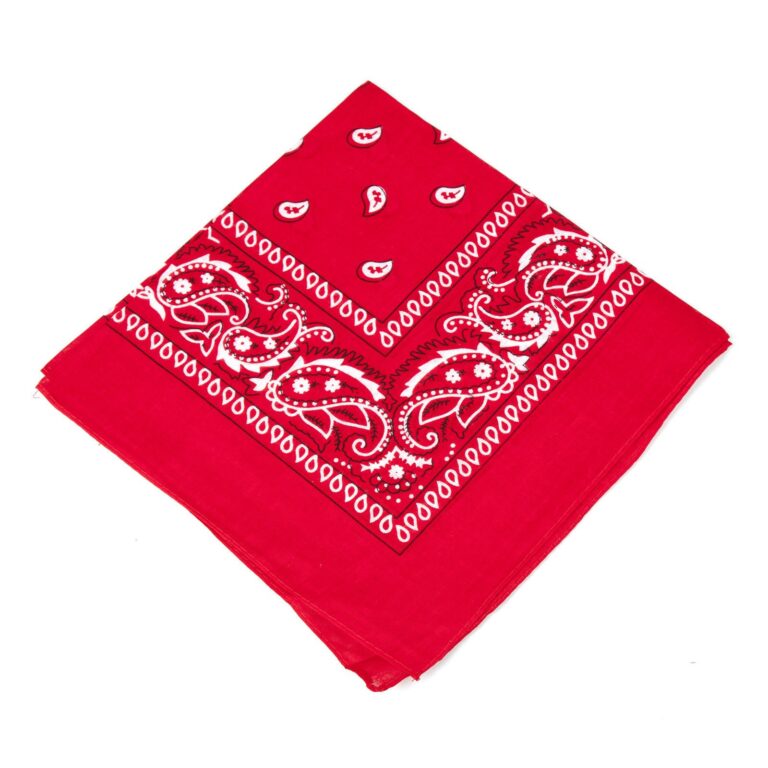Boolavard Bandane in Cotone con Fantasia Paisley - Set Multipack