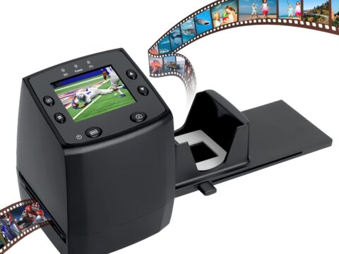 DIGITNOW Scanner per Diapositive e Negativi 35mm con LCD 2.4″ 3600 DPI