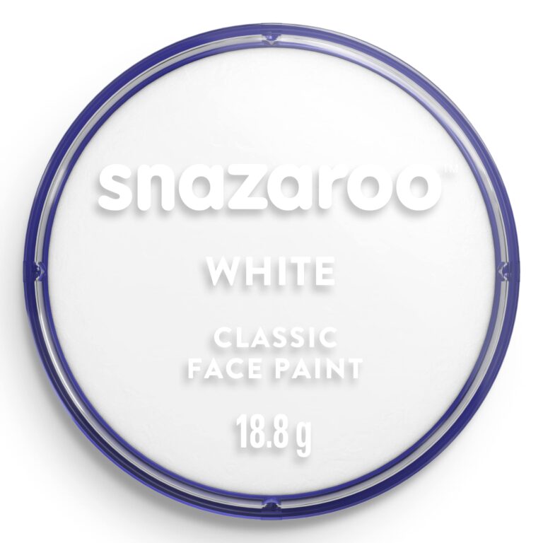 Snazaroo Pittura Viso e Corpo Bianca – 18 ml per travestimenti
