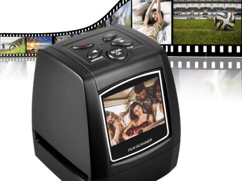 DIGITNOW! Scanner per pellicole 35mm con display LCD 2,4″