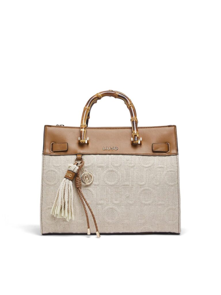Liu Jo Borsa donna M Tote Manhattan naturale BS26LJ45 AA6086 T381A