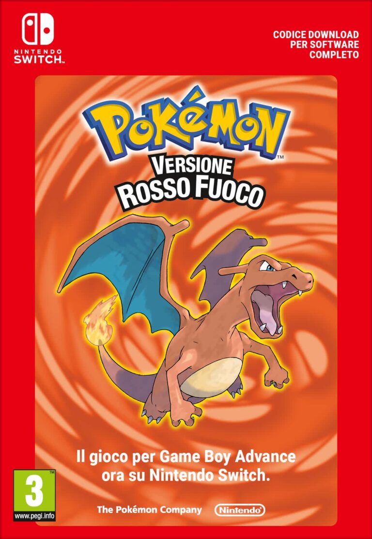 Pokémon Rosso Fuoco - Nintendo Switch (codice download)