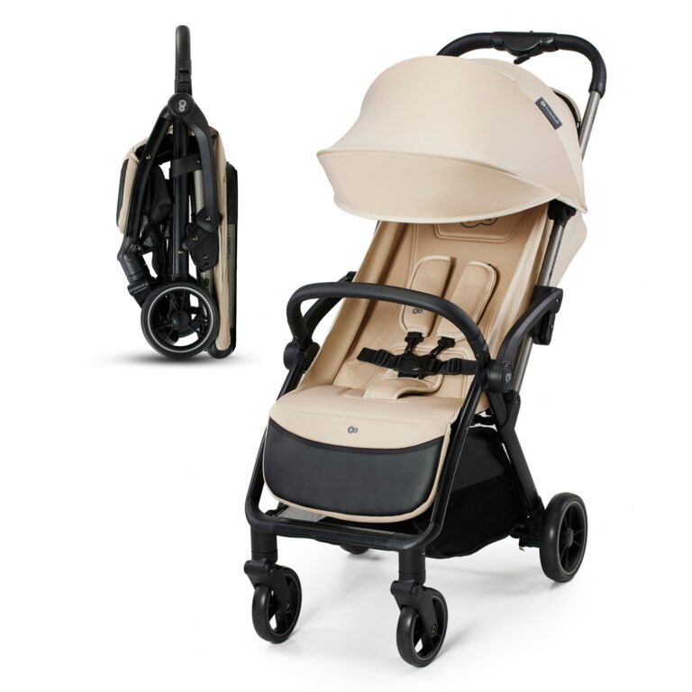 Kinderkraft APINO Passeggino Leggero fino 22 kg, Solo 7,5 Kg, Passeggino Da Viaggio, Pieghevole automatico, Schienale Rego...