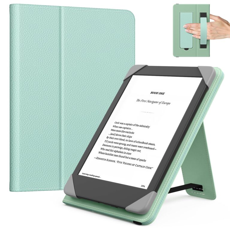 MoKo Universale Custodia per 6 Pollici Kindle eReader da Tablet, Kindle/Kobo Clara/Tolino/Pocketook/Sony E-Book Tablet, Cu...