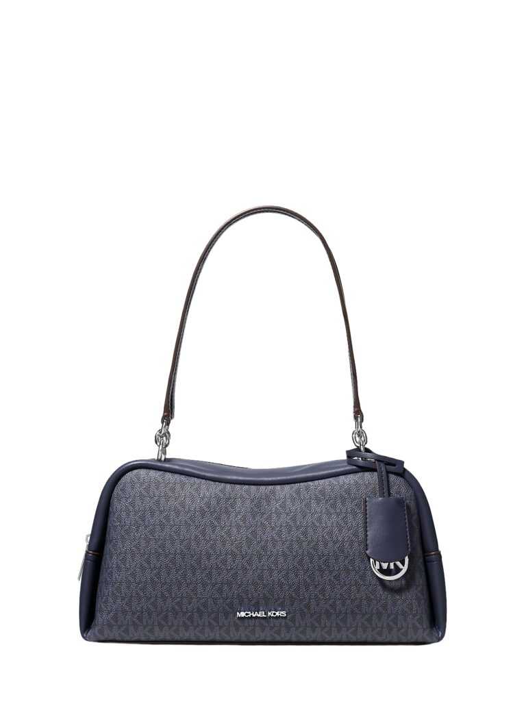 Michael Kors Cecily Medium Signature Logo Shoulder Bag Admiral