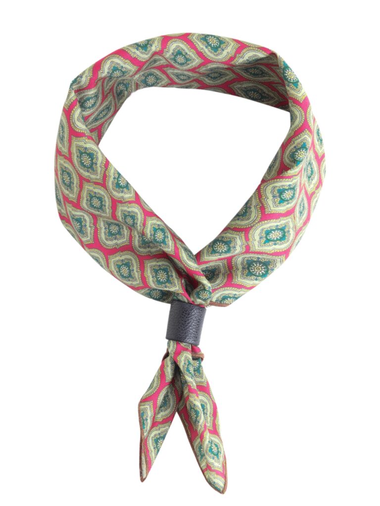 WANYING Foulard Bandana Uomo con Cinturino in Pelle Vintage