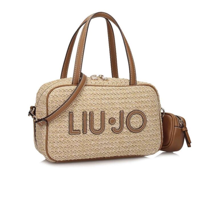 Liu Jo Borsa donna bauletto Ferielle M Bowling naturale BS26LJ55 AA6113 T383A