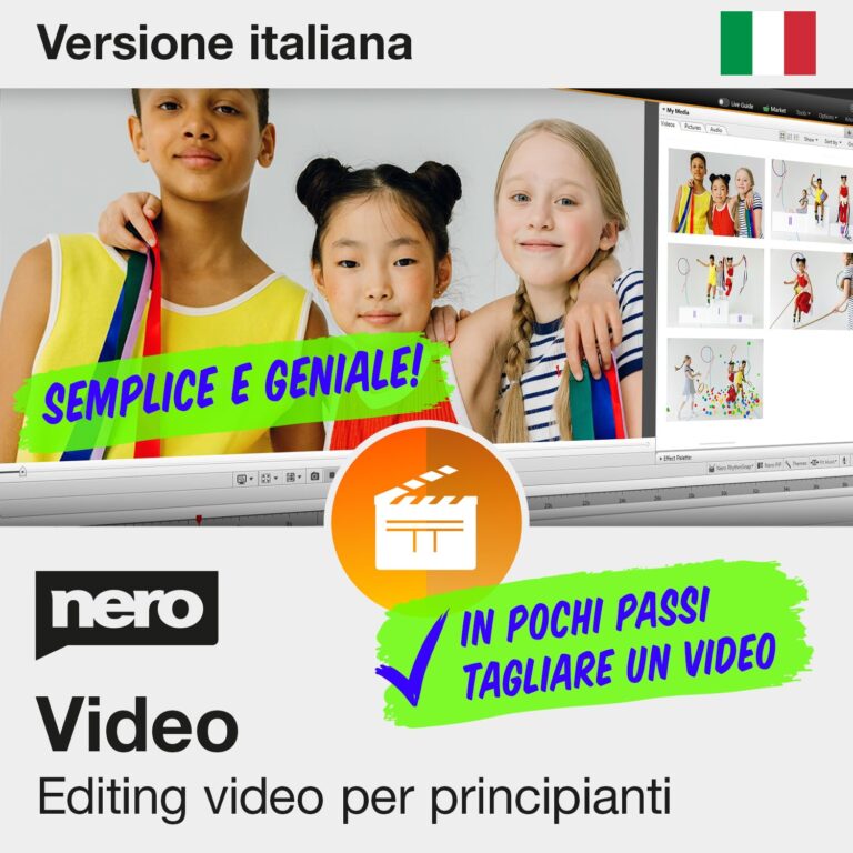 Nero Video 2026 – Montaggio video facile con 1000+ effetti