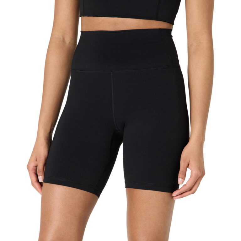 Amazon Essentials Pantaloncini da Ciclista Tecnici FormFlex Vita Alta
