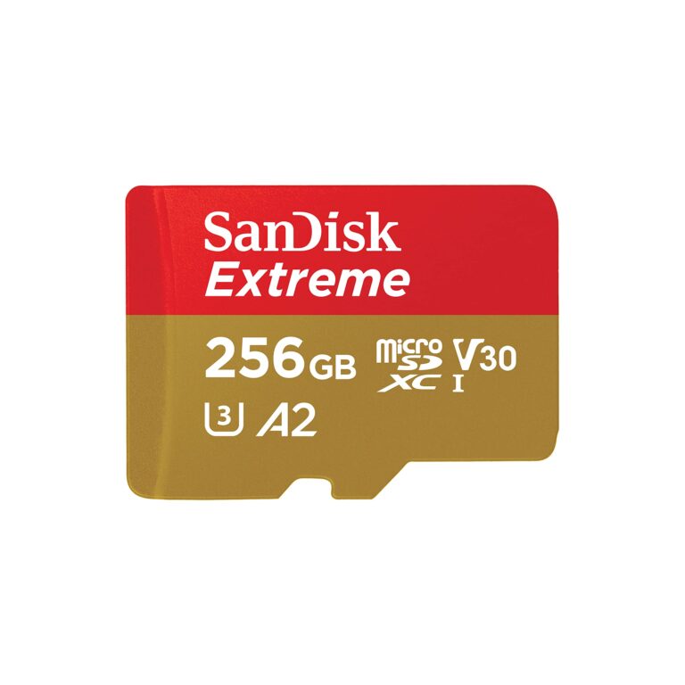 SanDisk Extreme microSDXC 256GB con adattatore SD