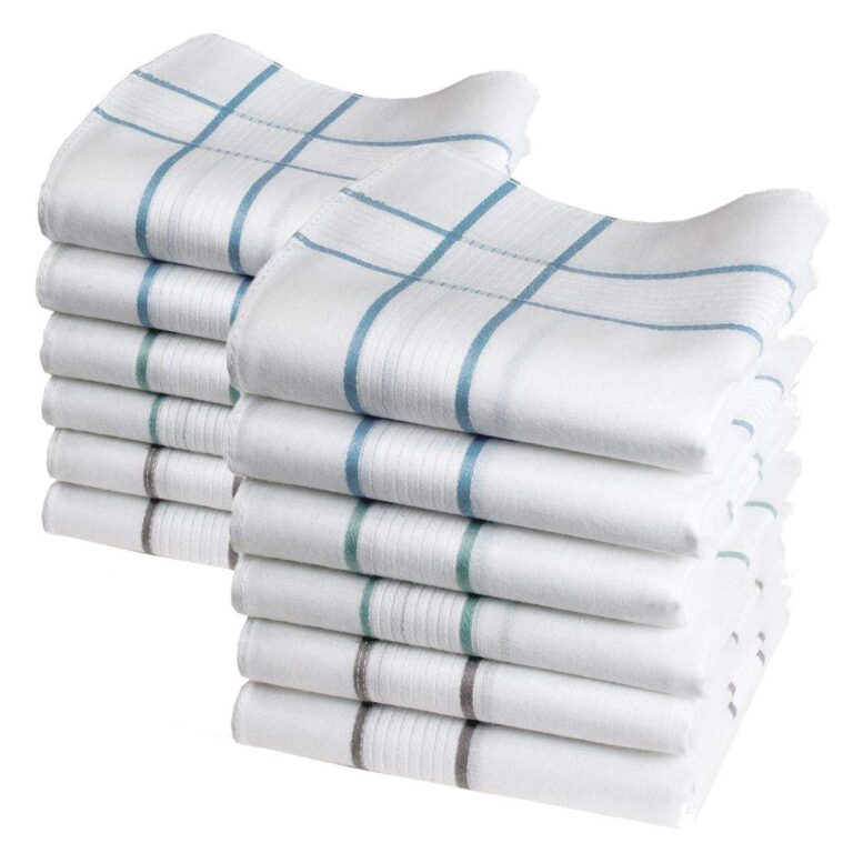 Merrysquare Fazzoletto da Uomo Elliott 100% Cotone 40x40 cm