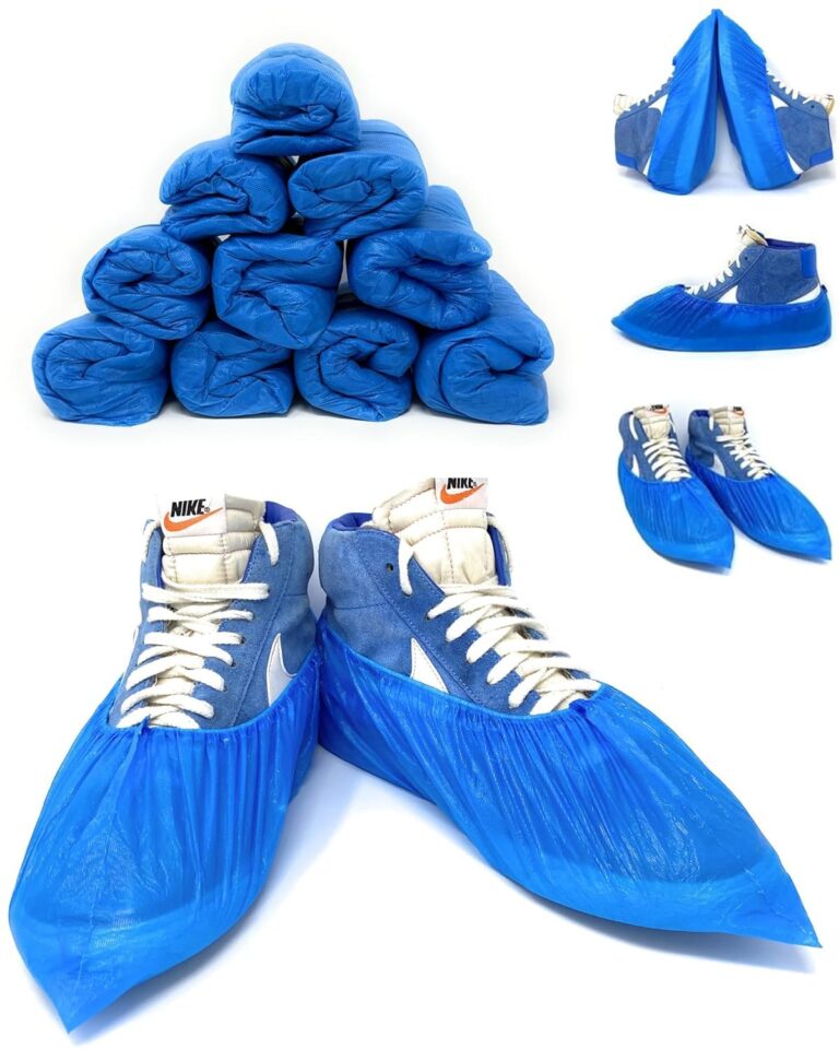 AQASKIN Copriscarpe Monouso CPE 100 pezzi 3,2g
