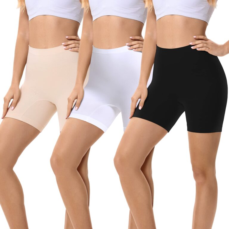 Falary pantaloncini sottogonna antisfregamento 3 pezzi vita alta