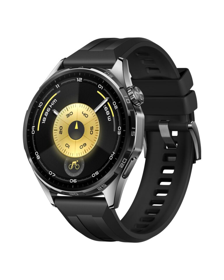 HUAWEI WATCH GT 6 GPS 46mm Smartwatch, Display AMOLED da 1,47 pollici, Fino a 21 giorni, Ciclismo, Oltre 100 Modalità Spor...