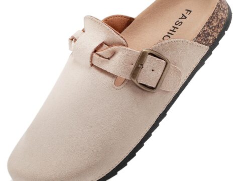Sabot Unisex in Pelle con Sottopiede in Sughero – Scarpa da Giardino