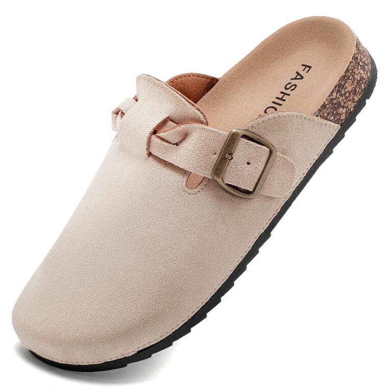 Sabot Unisex in Pelle con Sottopiede in Sughero – Scarpa da Giardino