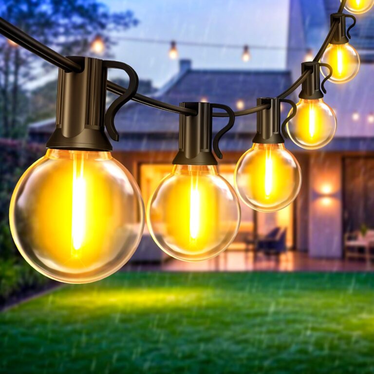 Catena Luminosa LED Esterno 10 Metri per Gazebo e Terrazzo