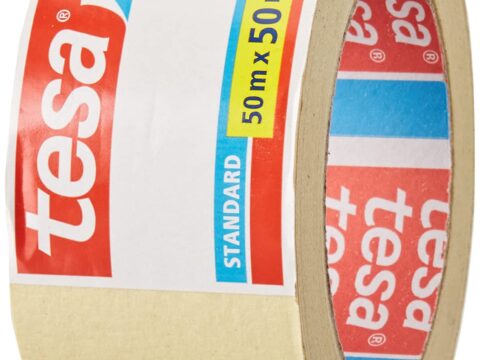 Tesa Nastro da Mascheratura Standard in Carta – Rimozione Senza Residui