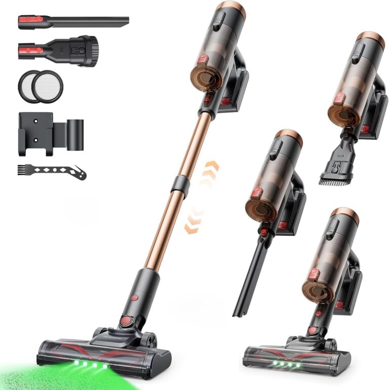 Proscenic P11 Ultra+ Aspirapolvere senza fili 500W/50Min/50KPA, Scopa Elettrica senza Fili Potente con Spazzola Anti-Grovi...