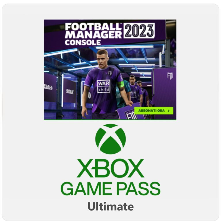 Xbox Game Pass Ultimate 3 Mesi - con Football Manager
