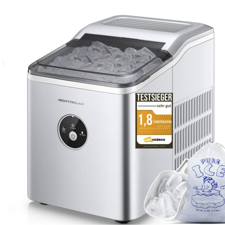 Macchina Ghiaccio Professionale 14 kg/24h, Serbatoio 2L, Silenzioso