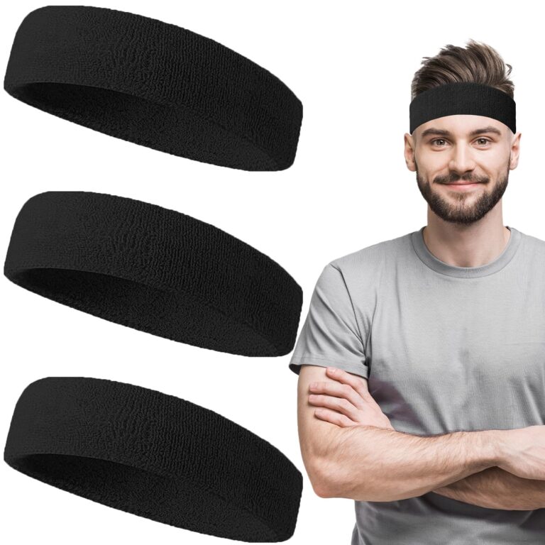 Fasce Tergisudore Sportive Elastiche - Set 3 Pezzi