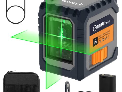 CIGMAN G02 Livella laser autolivellante croce verde