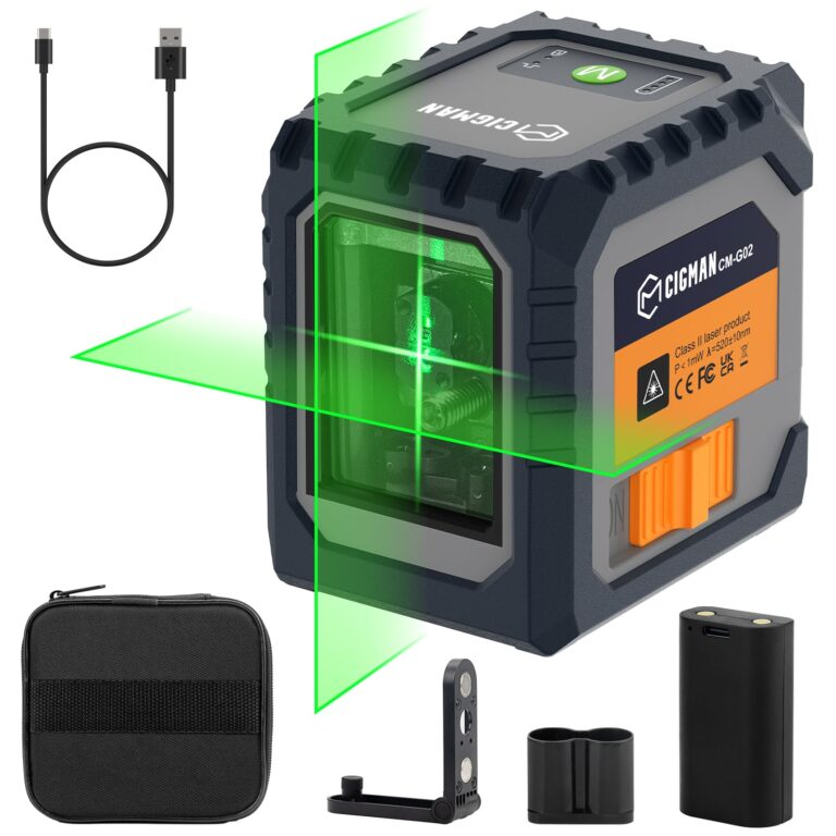 CIGMAN G02 Livella laser autolivellante croce verde