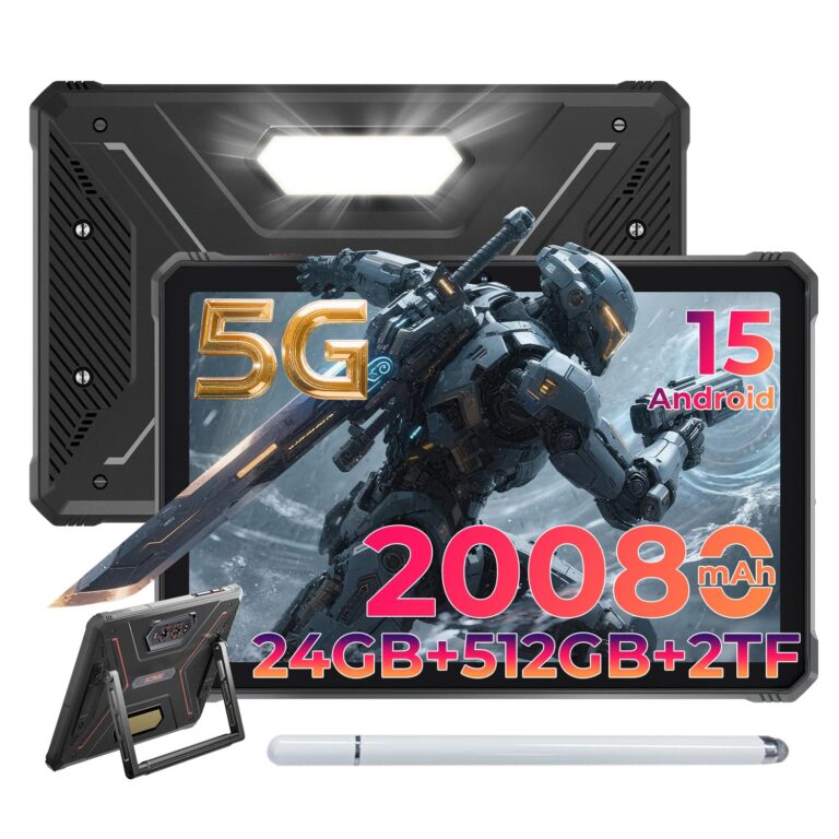HOTWAV R9 Ultra 5G Rugged Tablet Android 15-2K 11 Pollici Stilo Tablet 24GB+512GB/2TB TF Tablets ...