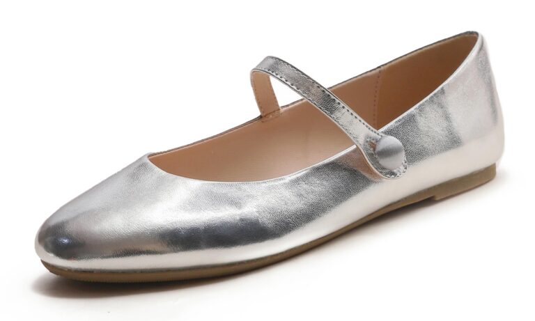 Feversole Mary Jane decollete eleganti con fibbia morbida