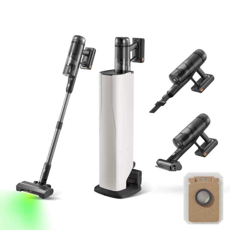 roborock H60 Hub Ultra Aspirapolvere Senza Fili con Base Auto-Svuotante, 210 AW Aspirazione Poten...