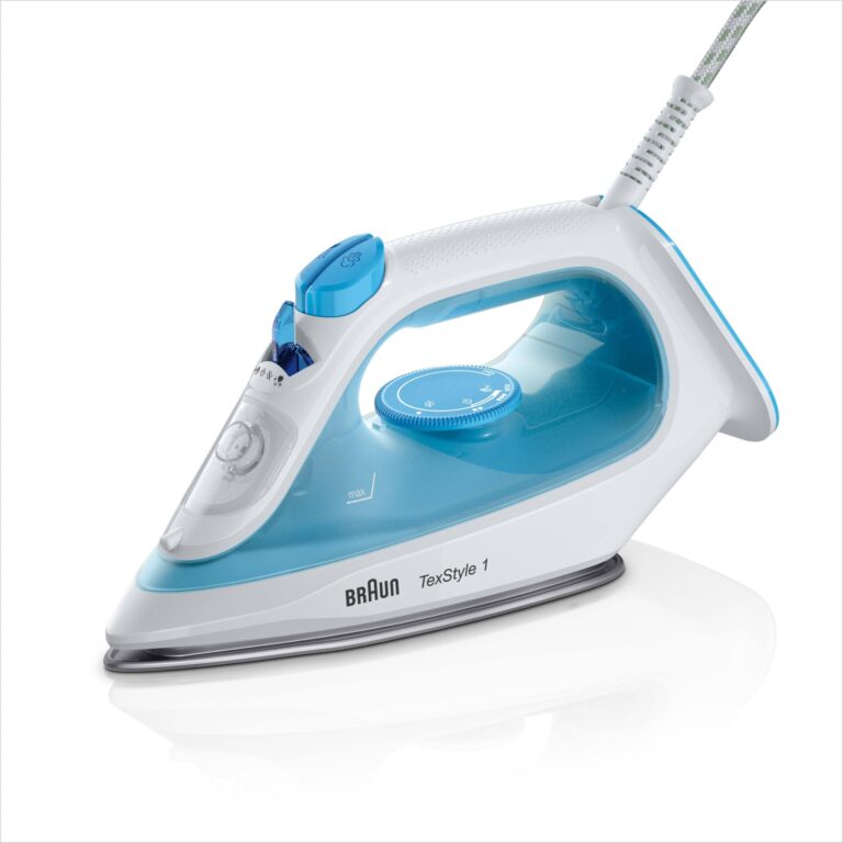 Braun TexStyle1 SI 1050BL Ferro da stiro a Vapore con 5 ANNI DI ASSISTENZA, Termostato, 25g/min in modalità Turbo, MODALIT...
