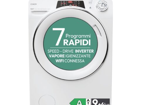 Candy RapidO Lavasciuga 9+6 kg Wi-Fi Classe A 1400 giri