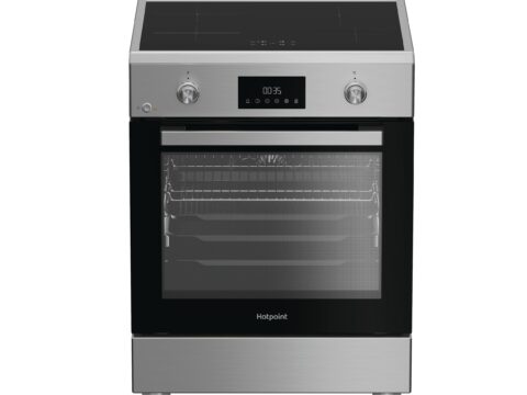 Hotpoint Ariston H6I8LMSAX Cucina a Induzione 60×60 cm Forno Multifunzione 72L