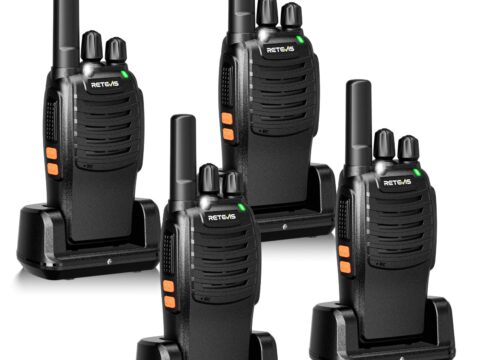 Retevis H777 PMR446 Walkie-Talkie con torcia e ricarica USB-C