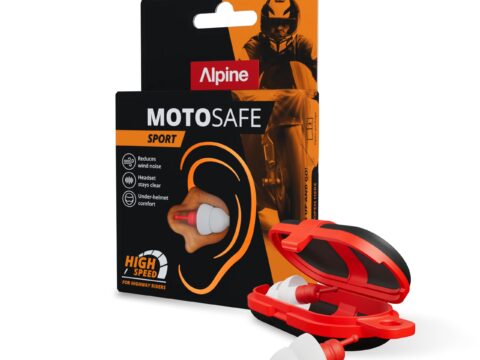 Alpine MotoSafe Sport Tappi per Orecchie per Moto ed Escursioni