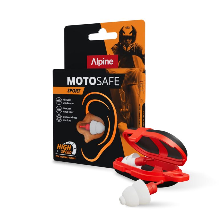 Alpine MotoSafe Sport Tappi per Orecchie per Moto ed Escursioni