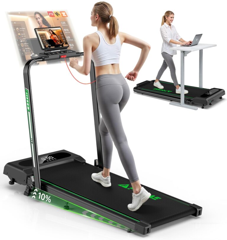 Tapis Roulant Elettrico Pieghevole 1-12km/h, 5 in 1 tapirulan con Inclinazione, Salvaspazio Con Doppio Display LED, Suppor...
