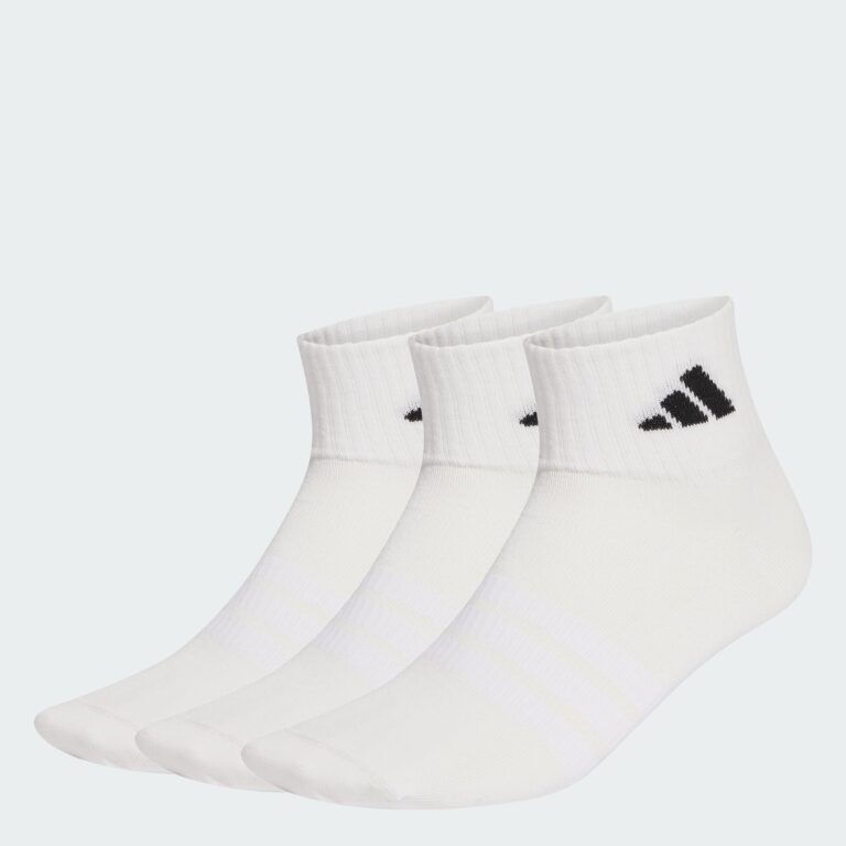 Adidas Calzini alla Caviglia Thin&Light Sportswear – 3 paia
