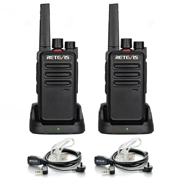Retevis RT668 Walkie Talkie PMR446 con VOX e batteria 1200mAh