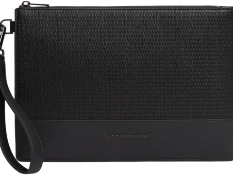 Tommy Hilfiger Pouch in tessuto nero taglia unica