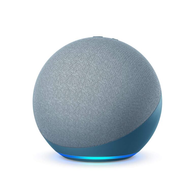 Ricondizionato Certificato| Echo (4ª generazione) - Audio di alta qualità, hub per Casa Intelligente e Alexa - Ceruleo