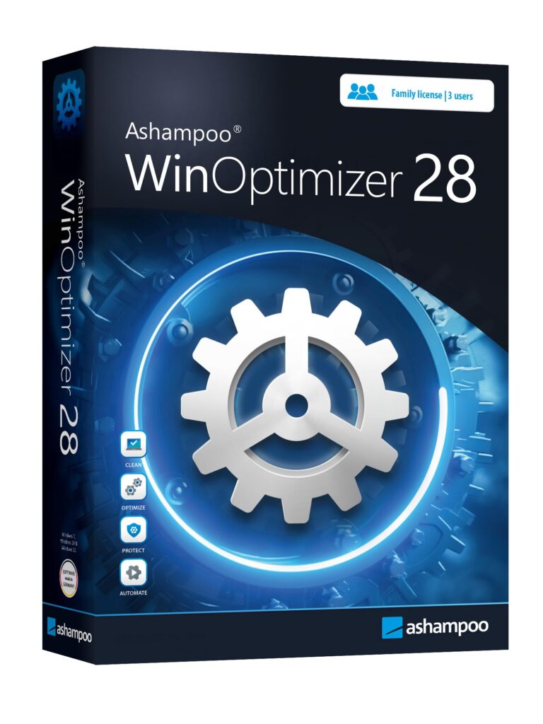Ashampoo WinOptimizer 27 – Ottimizzatore Windows per 3 PC